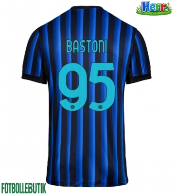 Inter Milan Alessandro Bastoni #95 Hemmatröja 2025-26 Kortärmad